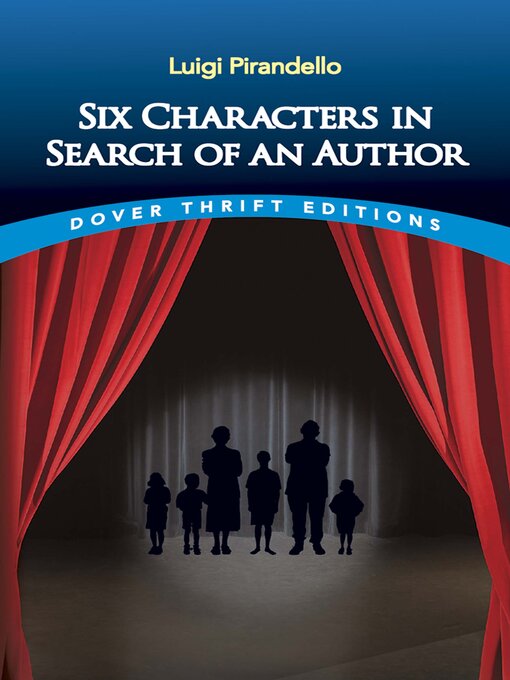 Cover image for Six Characters in Search of an Author